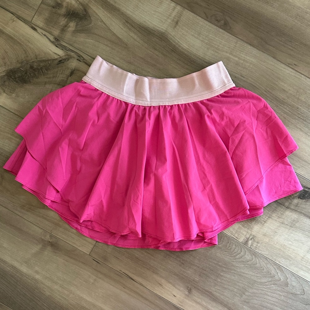 Lululemon Court Rival High Rise Skirt Sonic Pink